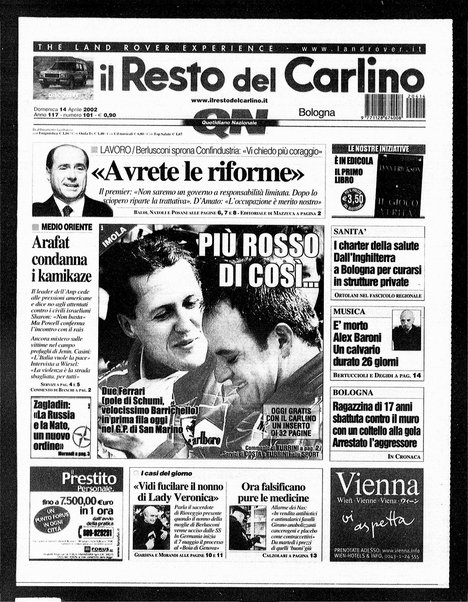 Il Resto del Carlino : giornale dell'Emilia